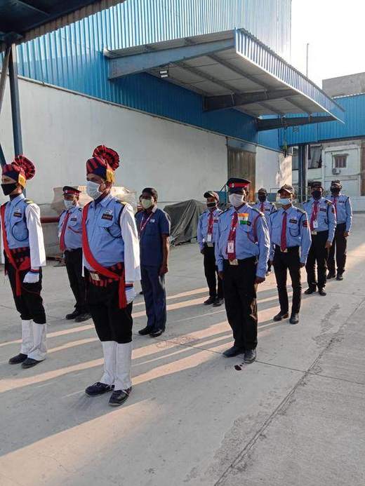 Formation at an industrial client site